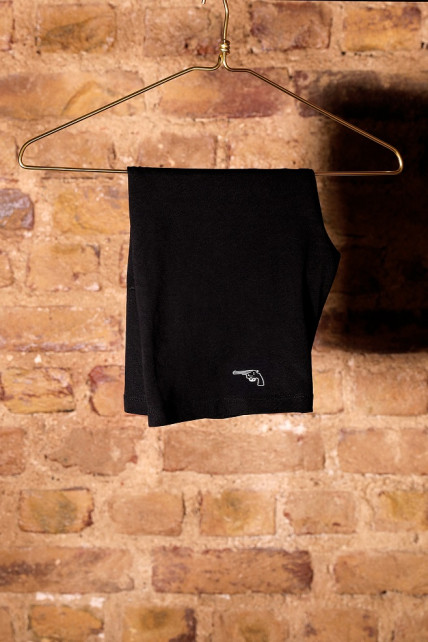 White Gun Biker Short